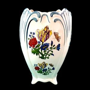 Vintage RB Bernarda Hand Painted Made in Portugal Vase